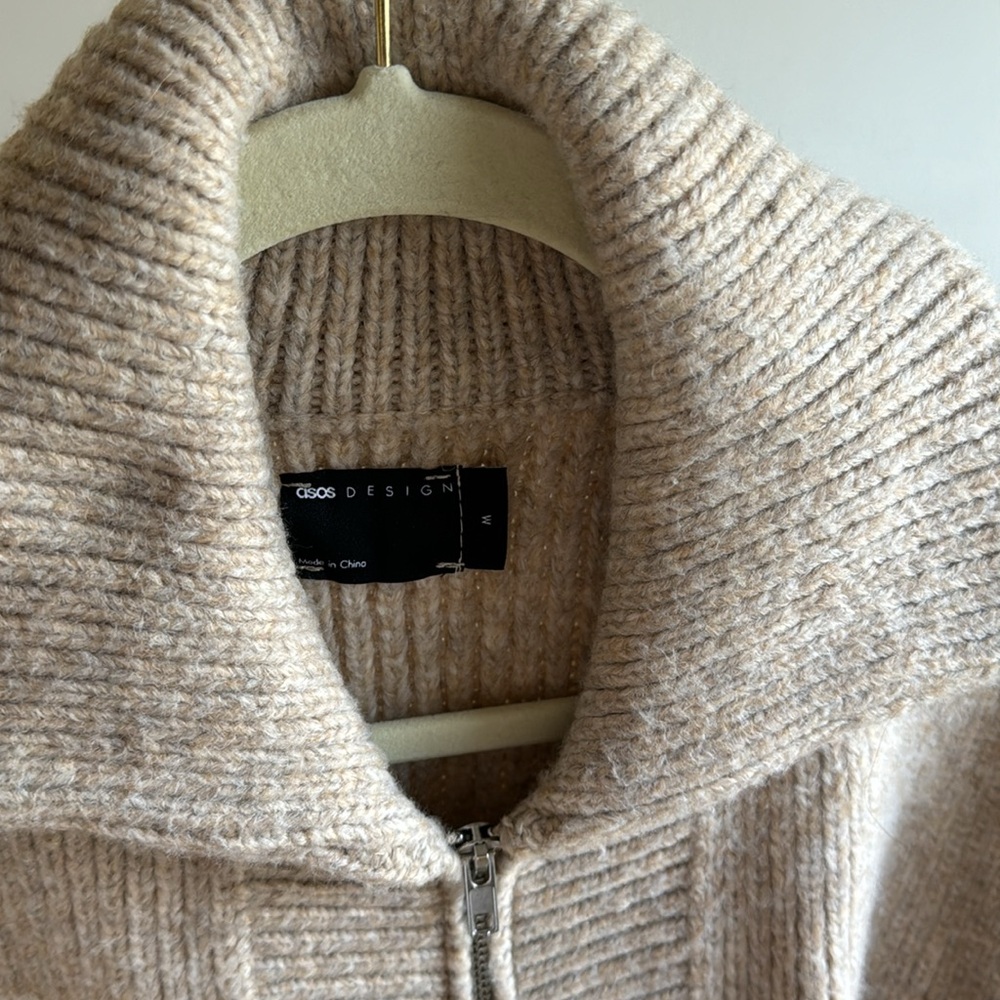 ASOS Design Zip Cardigan - Picture 6 of 8